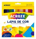 Lápis de Cor 24 Cores Hexagonal Acrilex