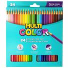 Lápis de Cor 24 Cores Multicolor