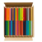 Lápis de Cor 36 Cores Bicolor Bic Intensity 18 Lápis Sextavado + Apontador Grátis