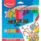 Lápis de Cor 48 Cores Triangular Color Peps Star Maped