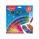 Lápis de cor 72 cores maped color peps star