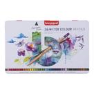 Lápis de Cor Aquareláveis Bruynzeel Expression Estojo Metálico 36 Unidades Lápis de Cor Aquareláveis Bruynzeel Expression Estojo Metálico 36 Unidades