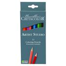 Lápis de Cor Artist Studio Coloring Pencils Cretacolor 12 Cores