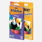 Lápis de Cor Bic Evolution 12 Cores Lápis de Cor Bic Evolution 12 Cores