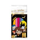 Lápis De Cor Big Neon Harry Potter 8 Cores Sextavado Leo&Leo