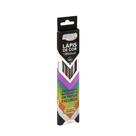 Lápis de Cor BRW Sextavado de Madeira com 6 Cores Metalizadas LP0026 Lápis de Cor BRW Sextavado de Madeira com 6 Cores Metalizadas LP0026