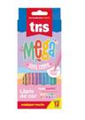 Lápis de Cor c/12 Mega Soft Color - Tris