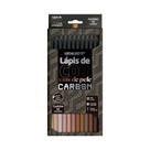 Lápis De Cor Carbon 12 Cores Tons De Pele Redondo Leo E Leo - LC