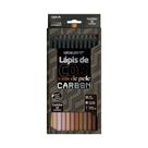 Lápis De Cor Carbon 12 Cores Tons De Pele Redondo Leo E Leo - LC