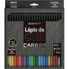 Lápis de Cor Carbon Line c/ 24 Cores - Leo Leo UNICA Lápis de Cor Carbon Line c/ 24 Cores - Leo Leo UNICA