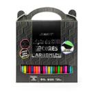 Lápis De Cor Carbon Line Com 50 Cores - Leonora