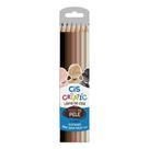 Lápis de Cor Cis Criatic Tons de Pele - Estojo com 6 Cores