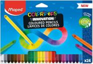 Lápis de Cor Color Peps Infinity, 24 Cores Lápis de Cor Color Peps Infinity, 24 Cores