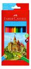 Lápis De Cor Com 12 Cores Faber Castell