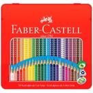 Lapis De Cor Com 24 Cores Grip Triangular Faber Castel Lapis De Cor Com 24 Cores Grip Triangular Faber Castel