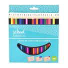 Lápis de Cor com 24 Cores Mp School Basics Lápis de Cor com 24 Cores Mp School Basics