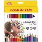 Lápis De Cor Compactor 24 Cores Neo-Pen