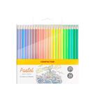 Lápis De Cor Compactor Art Color Tons Pastel 24 Cores Lápis De Cor Compactor Art Color Tons Pastel 24 Cores