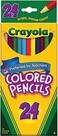 Lápis de cor Crayola, 24 unidades, pacote com 12