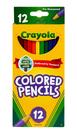 Lápis de cor Crayola 68-4012 12 unidades de cores variadas x6
