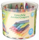 Lápis de cor Crayola MyFirst Jumbo, cores variadas, pacote com 24