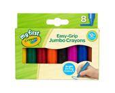 Lápis de cor Crayola MyFirst Jumbo em cores variadas de 12 meses ou mais (8)