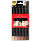 Lápis De Cor De Pele FABER CASTELL Supersoft 12 Cores Soft