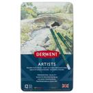 Lápis de Cor Derwent Artists 12 Cores