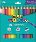 Lápis de Cor Ecolápis Hexagonal 24 Cores Multicolor