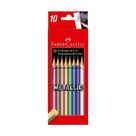 Lápis de Cor Ecolápis Metallic 10 Cores 120410G
