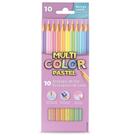Lápis de Cor EcoLápis MultiColor 10 Cores Em Tons Pastel Faber-Castell