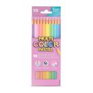 Lápis de Cor EcoLápis MultiColor 10 Cores Em Tons Pastel Lápis de Cor EcoLápis MultiColor 10 Cores Em Tons Pastel