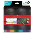 Lápis de Cor EcoLápis SuperSoft 100 Cores - Faber-Castell Lápis de Cor EcoLápis SuperSoft 100 Cores - Faber-Castell