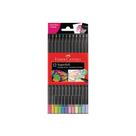 Lápis de Cor EcoLápis SuperSoft Cores Neon Pastel 12 Cores - Faber-Castell - CX 1 UN Lápis de Cor EcoLápis SuperSoft Cores Neon Pastel 12 Cores - Faber-Castell - CX 1 UN