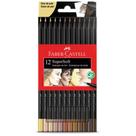 Lápis de Cor EcoLápis SuperSoft Tons de Pele 12 Cores Faber-Castell Lápis de Cor EcoLápis SuperSoft Tons de Pele 12 Cores Faber-Castell