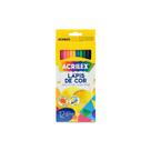 Lápis de Cor Escolar Acrilex Premium 12 Cores