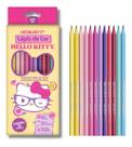 Lápis De Cor Escolar Hello Kitty 12 Cores Para Colorir Lápis De Cor Escolar Hello Kitty 12 Cores Para Colorir