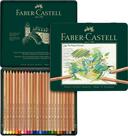 Lápis de cor Faber-Castel, pacote com 24 unidades, 1 sortido