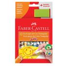 Lápis De Cor Faber Castell 12 Cores Jumbo Com Apontador