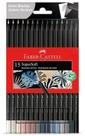 Lápis de Cor Faber Castell 15 Cores Neutras Super Soft 120715 Softnc Lápis de Cor Faber Castell 15 Cores Neutras Super Soft 120715 Softnc