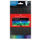 Lápis De Cor Faber-Castell 15 Cores Super Soft Tons Frios Lápis De Cor Faber-Castell 15 Cores Super Soft Tons Frios