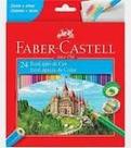 Lápis de cor Faber Castell 24 cores Lápis de cor Faber Castell 24 cores