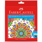Lápis De Cor FABER CASTELL 72 Cores Sextavado + 1 Apontador