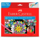 Lápis de Cor Faber-castell Sextavado 60 Cores
