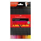 Lápis De Cor Faber Castell Supersoft 15 Cores Quentes Lápis De Cor Faber Castell Supersoft 15 Cores Quentes
