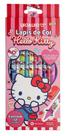 Lápis de Cor Hello Kitty - 12 cores - Triangular - Marca:LeoeLeo