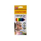 Lápis De Cor Hexagonal 12 Cores Ponta 2.9mm Neo-Pen COMPACTOR