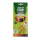 Lápis de Cor Hexagonal Ecológico Tons de Pele 12 Cores Leo&Leo Leonora - 10580
