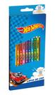 Lápis De Cor Hotwheels 12 Cores Licenciado
