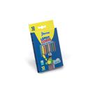 Lapis De Cor Jumbao Norma Super 12Cores Triangular Waleu Lapis De Cor Jumbao Norma Super 12Cores Triangular Waleu